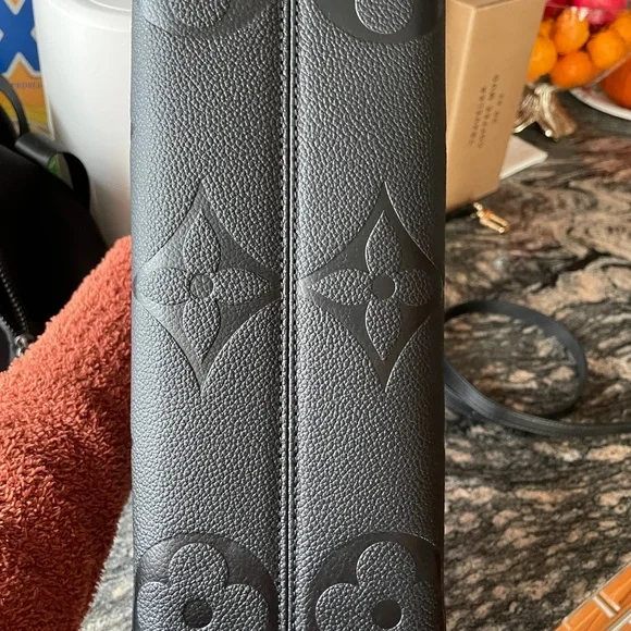 Black Monogram Tote Bag - Picture 5 of 11